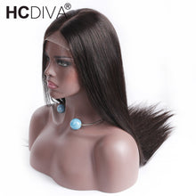 Cargar imagen en el visor de la galería, HAIR / 13*4 Lace Front Human Hair Wigs
