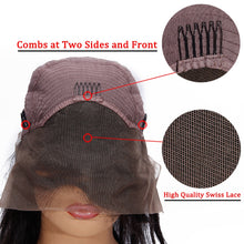 Cargar imagen en el visor de la galería, HAIR / Curly Short Lace Front Human Hair Wigs