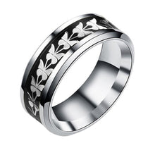 Load image into Gallery viewer, Watches /  Stainless Steel  Women Men Bohemian Vintage Butterfly Totem Rings  Jewelry Delicate