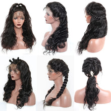 Cargar imagen en el visor de la galería, HAIR / Glueless Full End Lace Front Human Hair Wigs