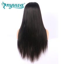 Cargar imagen en el visor de la galería, HAIR / NYUWA Straight Lace Front Human Hair Wigs Pre Plucked With Baby Hair