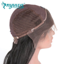 Cargar imagen en el visor de la galería, HAIR / NYUWA Straight Lace Front Human Hair Wigs Pre Plucked With Baby Hair