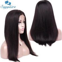 Cargar imagen en el visor de la galería, HAIR / Sapphire Peruvian 360 Lace Frontal Wig Full Lace Human Hair Wigs