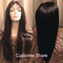 Cargar imagen en el visor de la galería, HAIR / Wonder girl Glueless Lace Front Human Hair Wigs