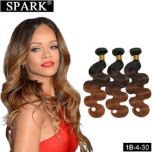 Cargar imagen en el visor de la galería, Hair 1/3/4 Bundles 100% Human Remy Hair Extension