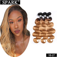 Cargar imagen en el visor de la galería, Hair 1/3/4 Bundles 100% Human Remy Hair Extension