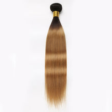 Cargar imagen en el visor de la galería, Hair Bundles #1B/#2/#4/#27/99J/613 Bundles Human Hair Weave Bundles Remy Hair