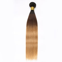 Cargar imagen en el visor de la galería, Hair Bundles #1B/#2/#4/#27/99J/613 Bundles Human Hair Weave Bundles Remy Hair