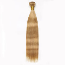 Cargar imagen en el visor de la galería, Hair Bundles #1B/#2/#4/#27/99J/613 Bundles Human Hair Weave Bundles Remy Hair