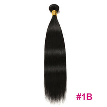 Cargar imagen en el visor de la galería, Hair Bundles 1/4 or 3 Bundles Hair Extensions Natural Black