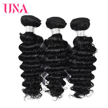 Load image into Gallery viewer, Hair Bundles 3 Bundles Deal 100% Human Hair Bundles 100g Color #1 #1B #2 #4