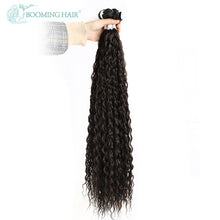 Load image into Gallery viewer, Hair/Kinky Curly Hair Bundles Synthetic Hair Extensions Blonde Two Tone Color Hair Weave Bundles 3bundle/100g For Women Free Shipping