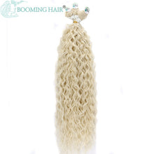 Load image into Gallery viewer, Hair/Kinky Curly Hair Bundles Synthetic Hair Extensions Blonde Two Tone Color Hair Weave Bundles 3bundle/100g For Women Free Shipping