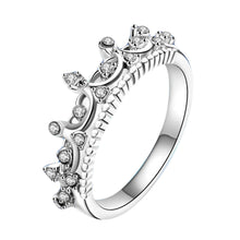 Load image into Gallery viewer, Watches /  Silver Crown Wedding Rings For Women