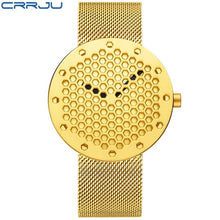 Load image into Gallery viewer, Watches / CRRJU Brand Creative Honeycomb Wrist Watch