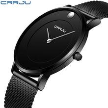 Load image into Gallery viewer, Watches /  CRRJU Ultra thin Fashion Watch Men Watch