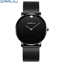 Load image into Gallery viewer, Watches /  CRRJU Ultra thin Fashion Watch Men Watch